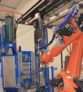 Robotisation de processus industriel - ALSYMEX