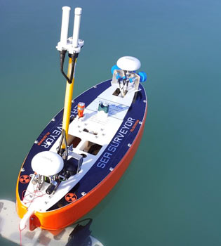 Surface drones SeaSurveyor - ALSEAMAR